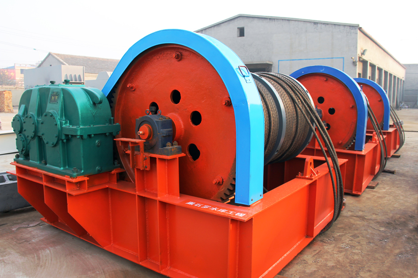 固定开式卷扬启闭机